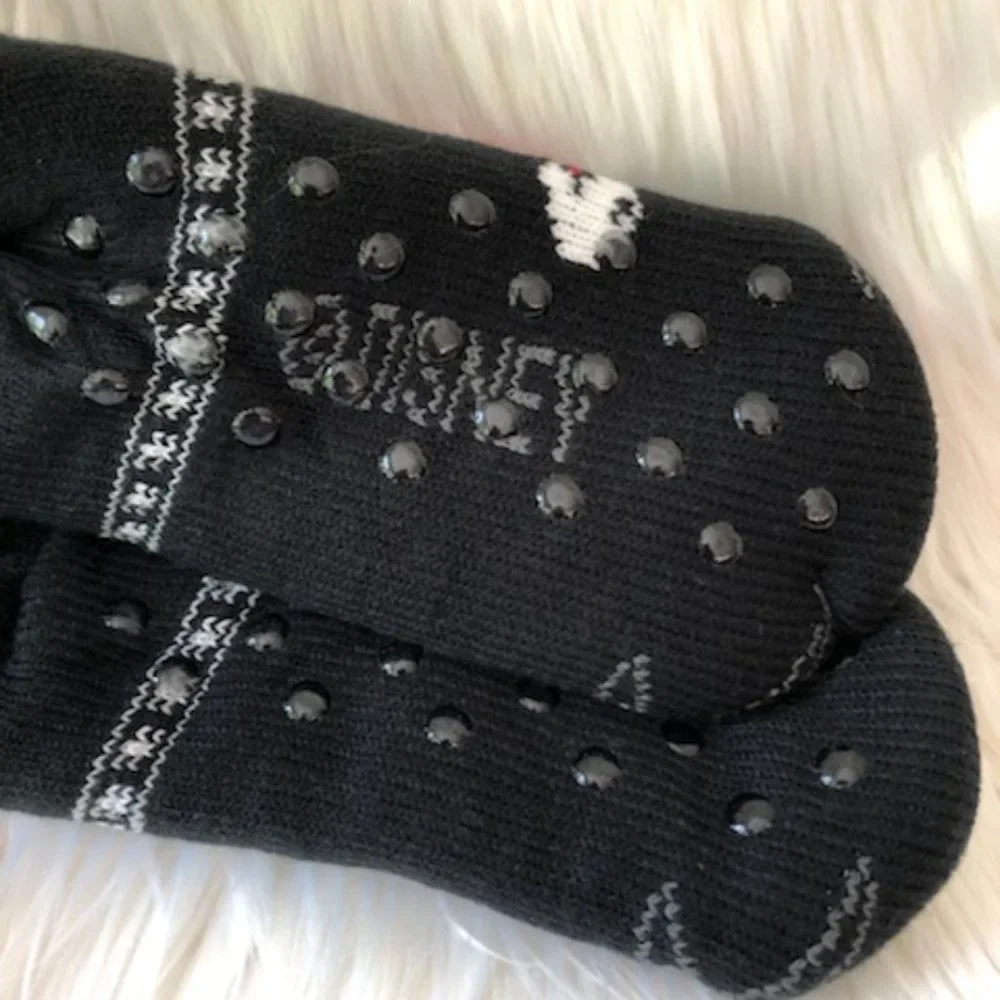 Disney Nightmare Before Christmas Jack Skellington Slipper Socks